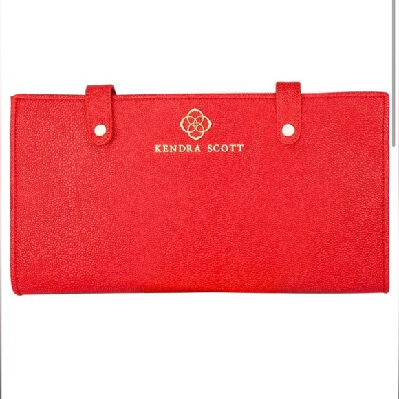 Kendra Scott | Bags | Kendra Scott Jet Set Travel And Jewelry Folio ...